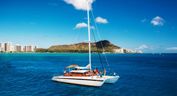 The website and app GetMyBoat provides rental listings for charter yachts, fishing boats, kayaks and luxury catamarans.