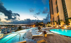 The pool at the Prince Waikiki. The hotel has curated a $25,000 Valentine's Day package that is over the top. It can be booked from now until Feb. 29 for travel through Dec. 20.