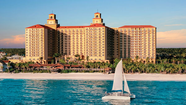 The Ritz-Carlton Naples reopened in July with a new tower after having closed for repairs following Hurricane Ian.