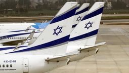El Al planes at Ben Gurion Airport in Tel Aviv.